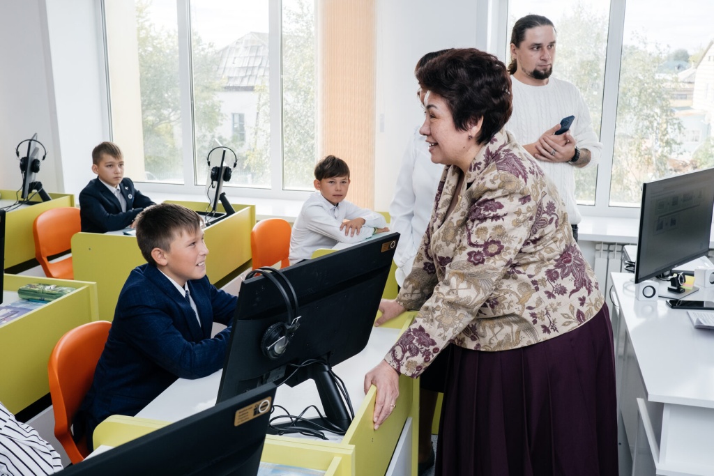Современный компьютерный класс в опорной школе